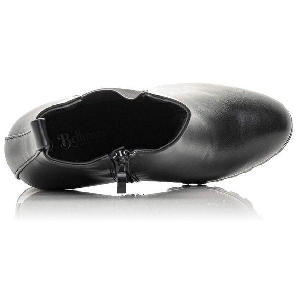 Chelsea Boot Side Zip Elastic Panel Ankle Bootie - Picture 4 of 6